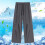 Men's Slim Fit Stretch Trousers with Studs 1 Pair 2
