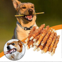 2025 Chicken (A) $ Betty dog chewing snacks 110g/bag dog chewing sticks chicken milk sticks chicken breast pet biscuit snacks