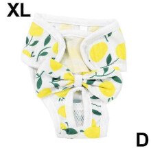 (Yellow XL) 2025 Physiological Pants for Dogs Pet Diapers Female Sanitary Pants Dog Wash