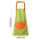 PVC Waterproof Apron Sleeveless L 1 Pack 6