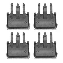 Auto Car Air Conditioning Vent Car Center Dash A C Vent Louvre Blade Slice Air Conditioning Leaf Clips 4pcs Set Accessories