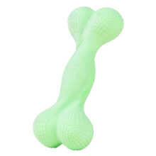 (C) TPR Dog Chew Toy Small Dogs Teething Bone Stain Resistant Dental Stick