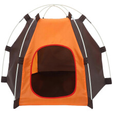 Portable Foldable Up Pet Tent Waterproof Oxford Outdoor Indoor Tent Dog House Puppy Tent Nest Kennel for Small Dog Puppy Kitten Cat