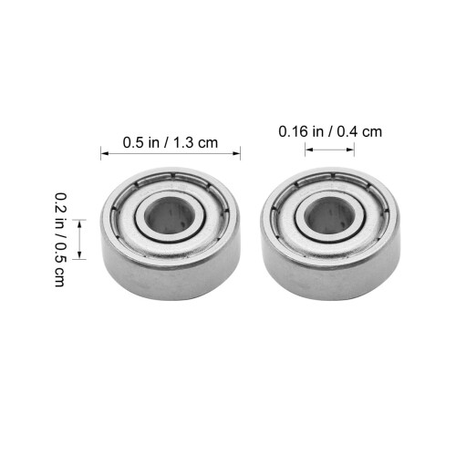 624ZZ Ball Bearing Shielded Small 10 Set 1
