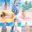 Stripe Beach Towel Soft Absorbent Lightweight 30x60in 4