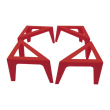Supports de peintre, 4 pièces, supports de versement de-Rouge