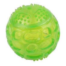 2pcs Pet Dog Cat Puppy Sounding Toys Polka Squeaky Toy Playing Balls Pet Chewing Toy Pet Chewing Accessories