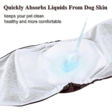 2025 Washable Male Dog Diapers(3 Pack) Reusable Belly Band for Male Dogs,strong Water Absorption