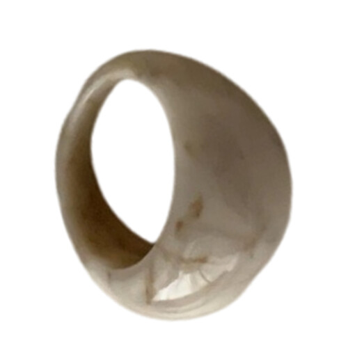 Resin Cocktail Ring Glossy Lightweight Multiple Colors