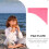 ABS Resin Pan Pipes Clear Sound Quality Pink 3