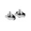 3x1 Pair Simplex Wire Rope Clips 1 Post Wire Cable Clamps Stainless Steel M2 2