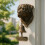 Retro Dog Doorbell Clock Wall-Mounted Decorative Bell for 6
