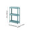 Slim 3-Layer Rolling Storage Cart with Wheels 3