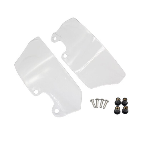 4x per GS1200 R1200GS 2004-2012 Parabrezza Laterale Parabrezza Parabrezza per - R1200GS ADV 2004-2012 Trasparente 1