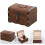 Classical Wooden Treasure Chest Savings Box for Children 2