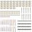 Polishing Kit for Dremel 140 PCS with Buffing Wheels and 1