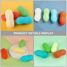 Small Puppy Toys Chewing Toy Made of Tpr Material 4Pcs Green Set