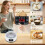 Yogurt Maker with Temperature Control and Timer 1.2L 4