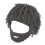Knitted Beard Hat Grey Winter Cold Cap 3