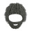 Knitted Beard Hat Grey Winter Cold Cap 5