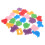 Plastic Sponge Animal Stamper Set 48 Pcs with Rainbow Ink 3