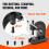 Arbor Press Manual 0.5 Ton Heavy-Duty Cast Iron Desktop 8