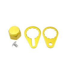 Metal Fishing Reel Handle Screw Cap Set Left Right