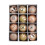 Boule de Noël décorative pendentif 6 cm, 12 pièces 1