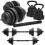 Haltères réglables - SPRINGOS - 30 kg - Kit musculation - Compact - Universel 1