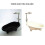 Mini baignoire pour accessoires de maisons de poupées,-Blanc 4