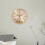 Classic Roman Numeral Clock Insert Gold 4.3 Inch 94mm Hole 1