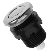 Splashproof pneumatic air switch button for garbage disposal