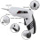 Foldable Electric Screwdriver with 16 Bits USB Rechargeable 7