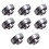 ROSENICE Steel Bearings 608-2RS 8 pcs 6
