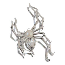 Halloween Hair Clip Black Spider Web Skeleton Hand Bat