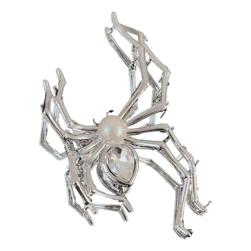 Halloween Hair Clip Black Spider Web Skeleton Hand Bat