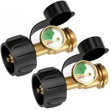Propane Tank Gauge Color-Coded for 5-40 lb LP Tanks QCC1
