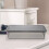 Plastic Cutlery Storage Box with Lid Grey PP 3 Pieces 8