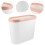 Plastic Car Trash Can with Press Lid 1 Pack 5