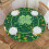 Nappe ronde élastique lavable pour la Saint-Patrick 1