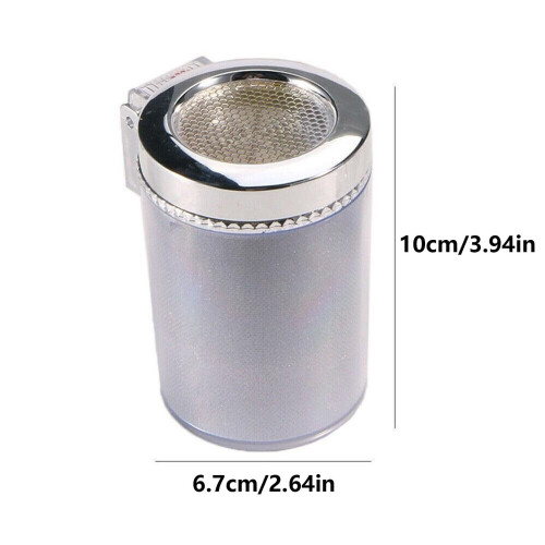 LED Car Ashtray with Lid Portable Mini Trash Can 1