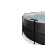 EXIT TOYS EXIT Black Leather Pool 15ft x 48in with Sand Filter Pump and Dome and Accessory Set – Black 6