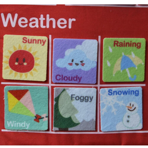 Kids Daily Calendar Learning Chart for Preschool 2