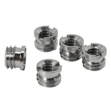 Standard 1/4inch-20 Female to 3/8inch-16 Male Screw Adapter Reducer Bushing Converter for DSLR Camera Camcorder Tripod Monopod Ballhead
