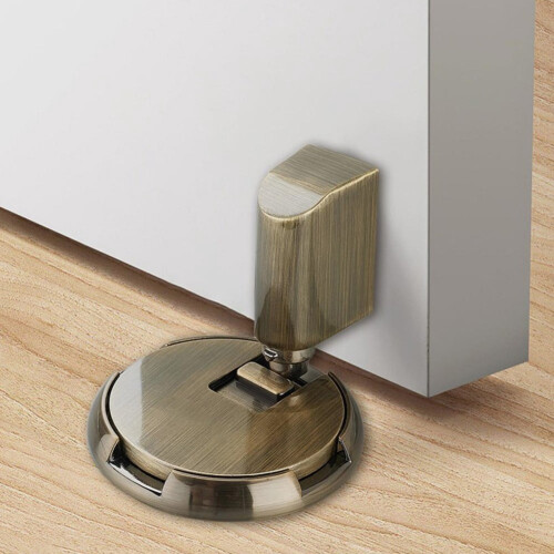 Storm Door Stop Indoor Heavy Duty Bronze 1