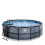 EXIT TOYS EXIT Stone Pool 14ft x 48in with Sand Filter Pump and Dome – Grey 5