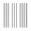304 Stainless Steel Round Rod 3mm x 200mm 10Pcs 1
