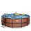 EXIT TOYS EXIT Wood Pool 15ft x 48in with Sand Filter Pump – Brown 7