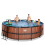 EXIT TOYS EXIT Wood Pool 15ft x 48in with Sand Filter Pump – Brown 8