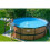EXIT TOYS EXIT Wood Pool 15ft x 48in with Sand Filter Pump – Brown 12